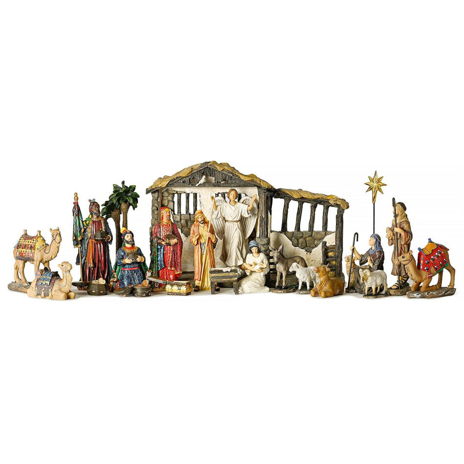 23 Piece Real Life Nativity Set 7H by Dicksons