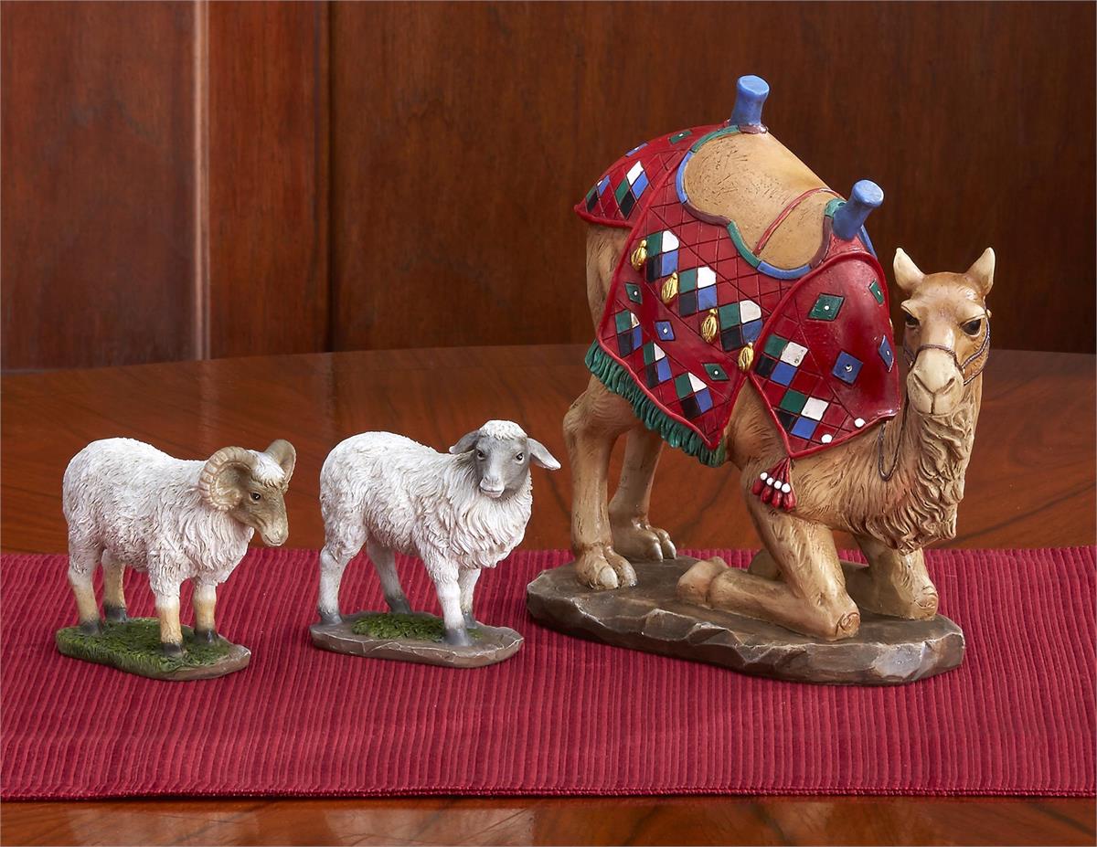 23 Piece Real Life Nativity Set 7H by Dicksons, product view 3