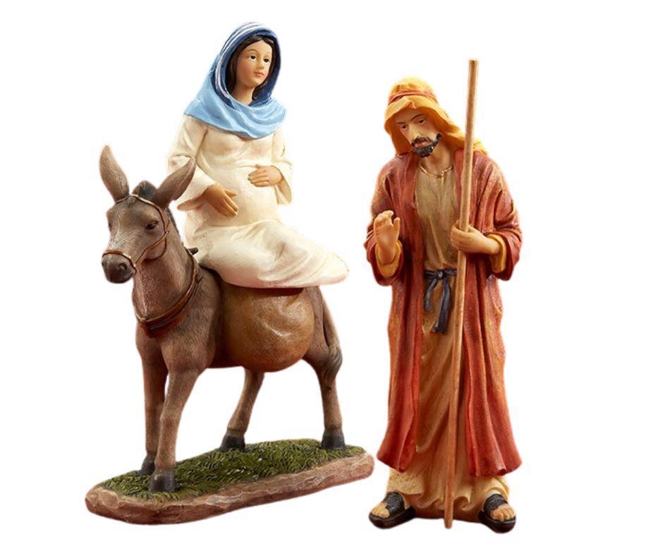 Traveling Holy Family - 3 Pieces for 7H Set by Dicksons, product view 9