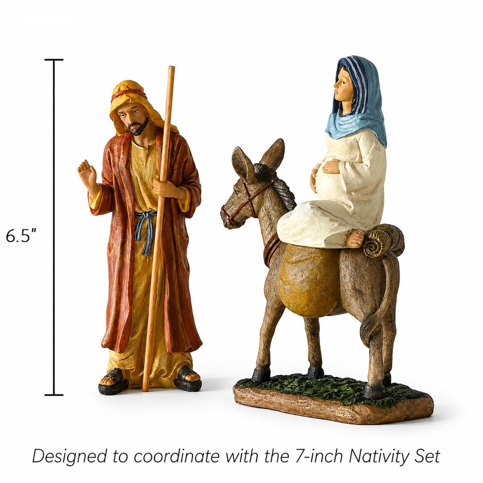 Traveling Holy Family - 3 Pieces for 7H Set by Dicksons, product view 2