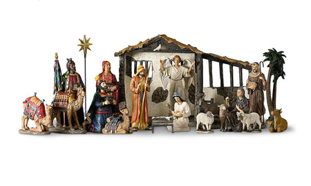 20Pc Nativity 14H-xtra animals/Palm Tree by Dicksons