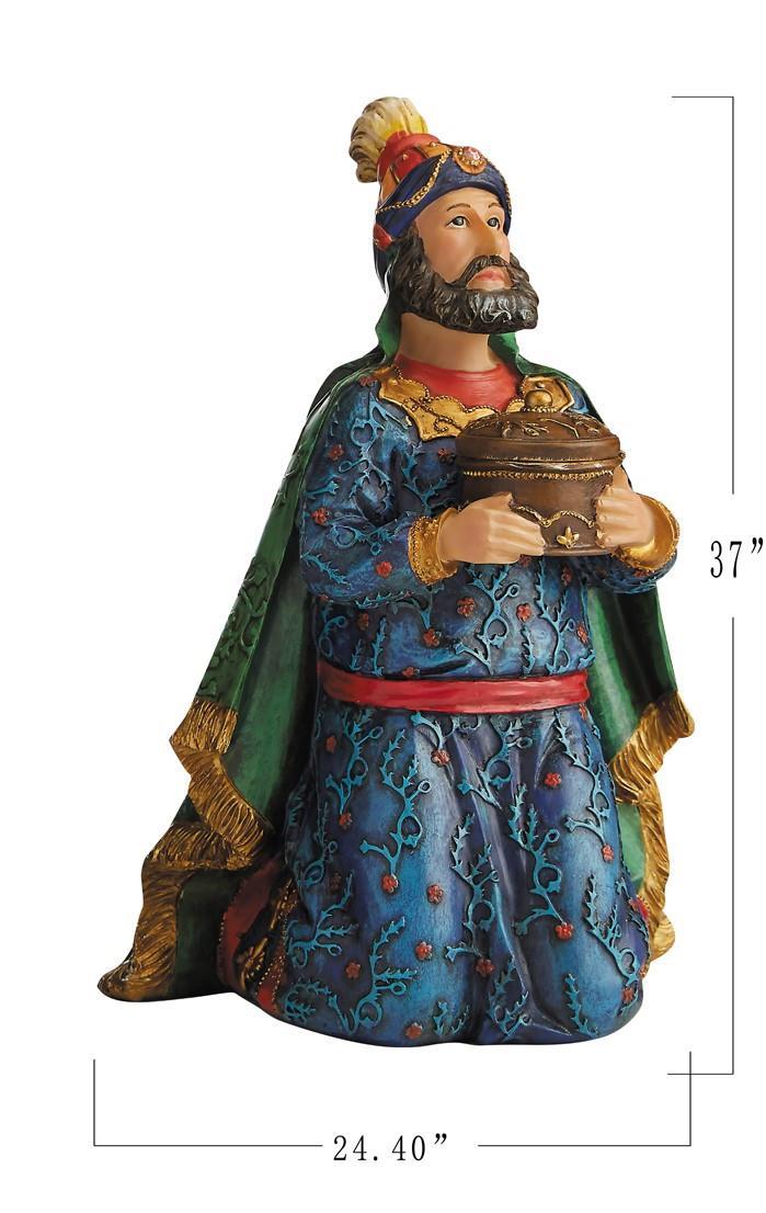 4Pc Kings/Camel Outdoor Nativity Set by Dicksons, product view 3