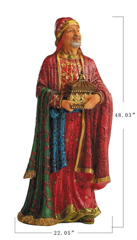 4Pc Kings/Camel Outdoor Nativity Set by Dicksons, product view 4