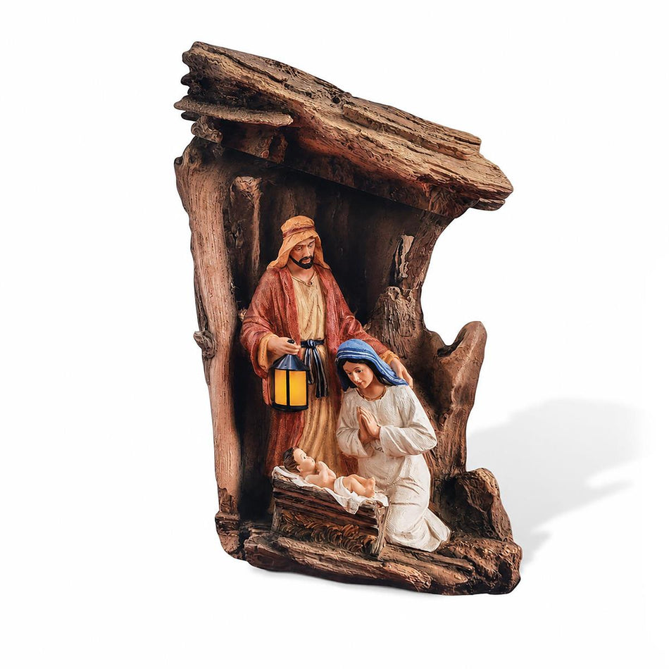 Silent Night Lighted Outdoor Nativity by Dicksons