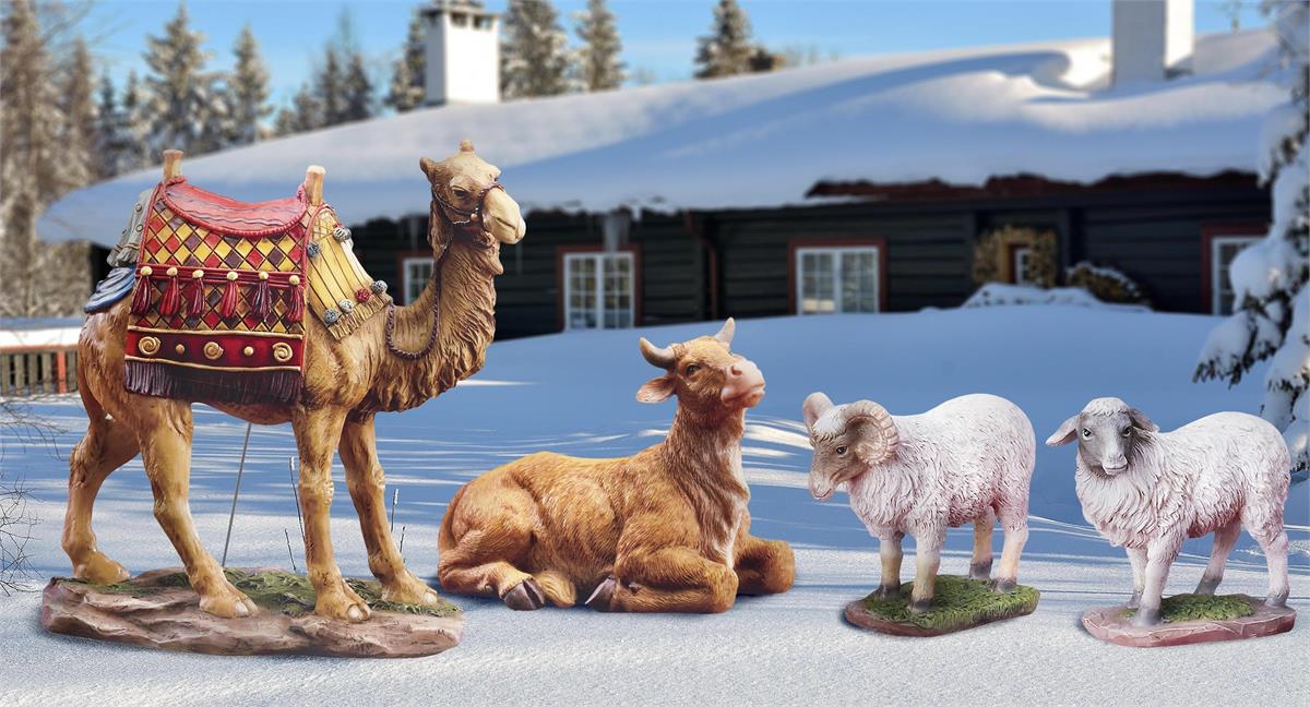 Animals for Outdoor Nativity Set by Dicksons, product view 2
