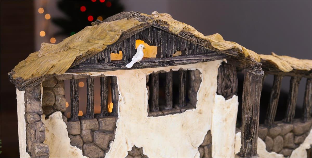 23Pc Nativity 5H with stable/all pieces by Dicksons, product view 7