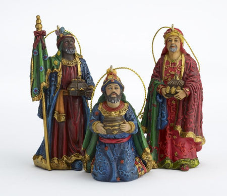 13Pc Ornament Set in wood keepsake chest by Dicksons, product view 8