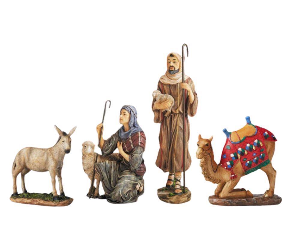 Three Kings 17-Piece Outdoor Nativity by Dicksons, product view 7