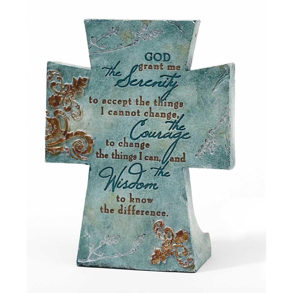 Serenity Prayer Tabletop Cross by Dicksons