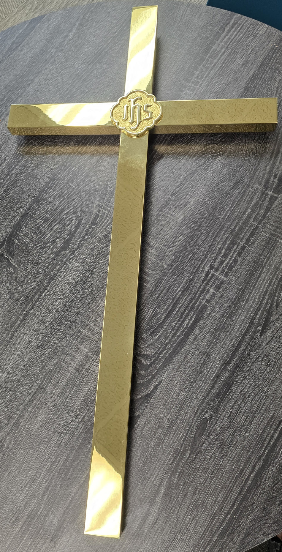 Beautiful Traditional Brass Hanging Cross