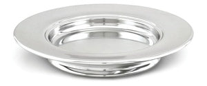 Artistic Polished Aluminum Stacking Bread Plate