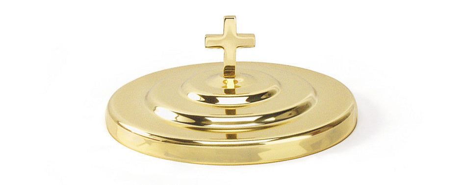 Bread Plate Cover - Brasstone Aluminum by Artistic