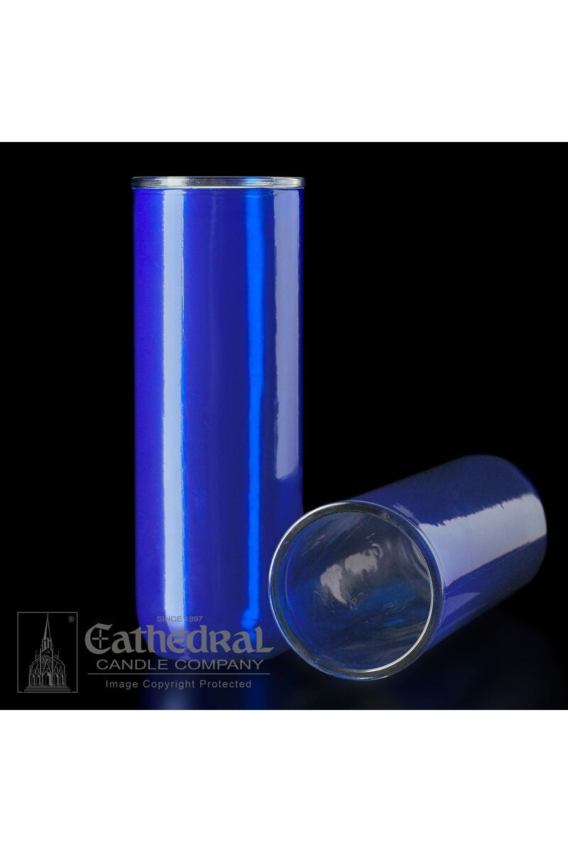 Reusable Glass Globes - Blue (5,6,7-Day) - UM1615-52 by Anchor Christian Distributors