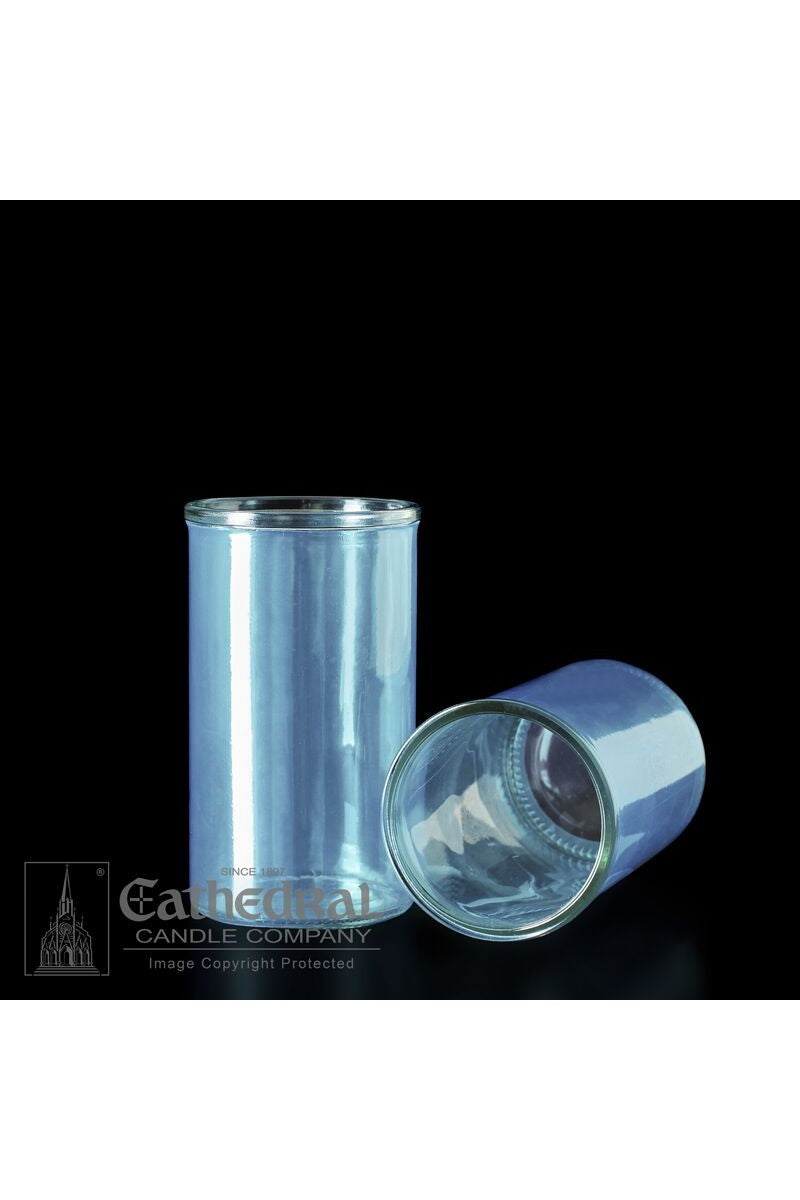 Reusable Glass Globes - Light Blue (3-Day) UM1614-27 by Anchor Christian Distributors