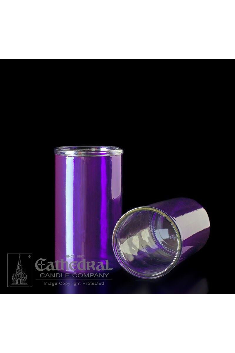 Reusable Glass Globes - Purple (3-Day) UM1614-19 by Anchor Christian Distributors