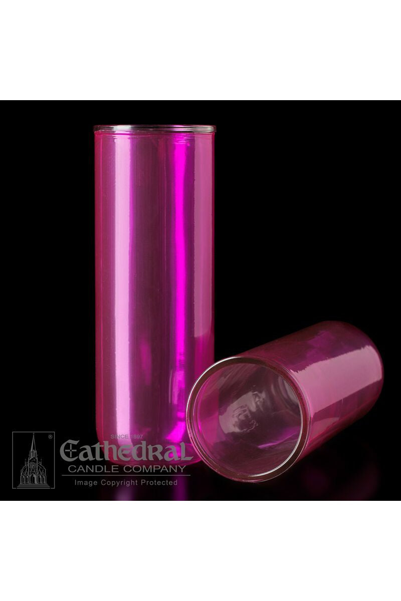 Reusable Glass Globes - Rose (5,6,7-Day) - UM1615-ROSE by Anchor Christian Distributors