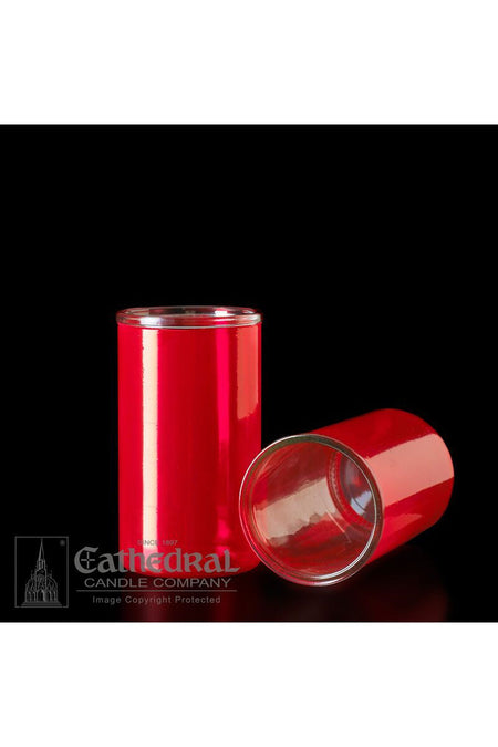 Reusable Glass Globes - Ruby (3-Day) UM1614-47 by Anchor Christian Distributors