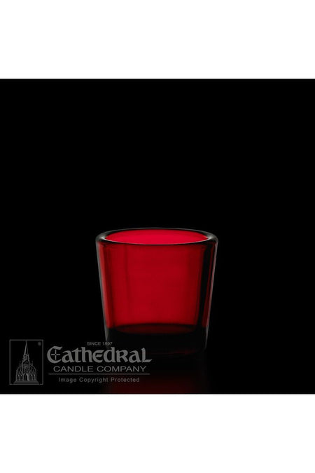 Ruby 10 Hour Votive Glasses - YS200-RU by Anchor Christian Distributors