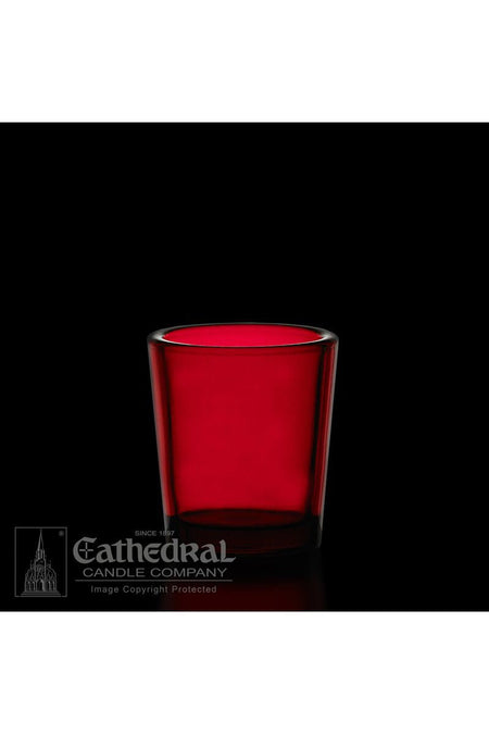 Ruby 15 Hour Votive Glasses - YS202-RU by Anchor Christian Distributors