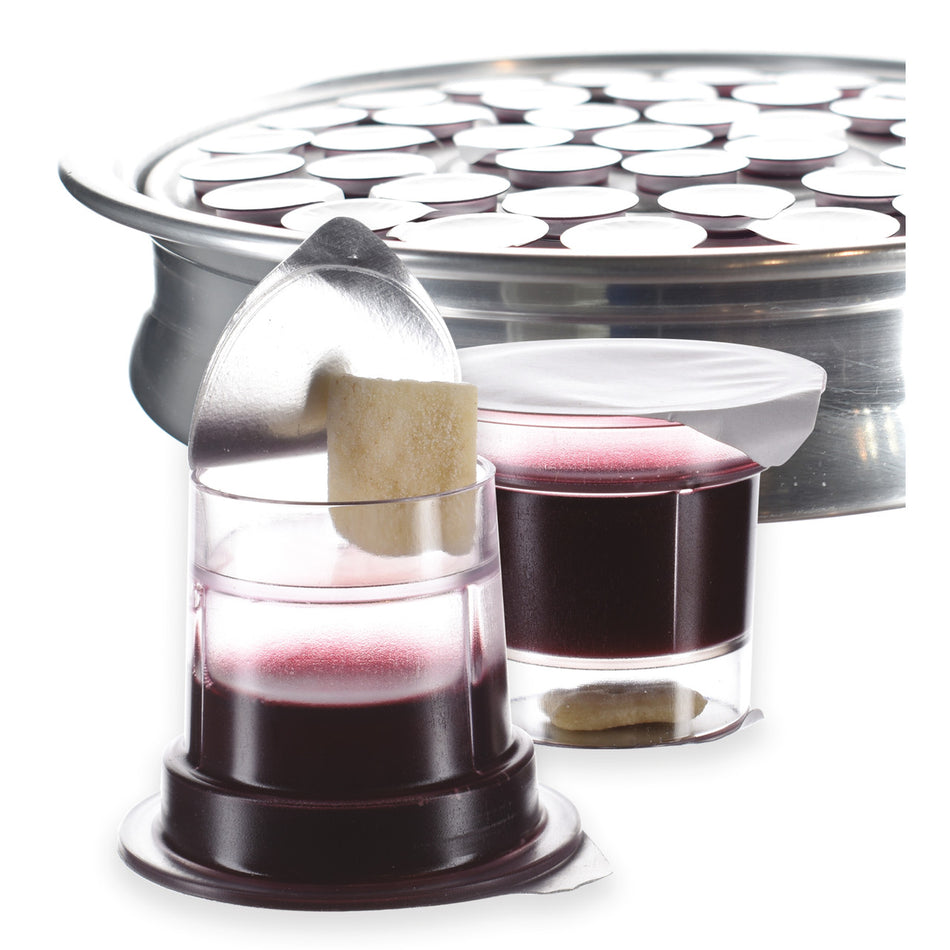 Simply Communion Cups Prefilled Concord Juice and Bread - 100 units