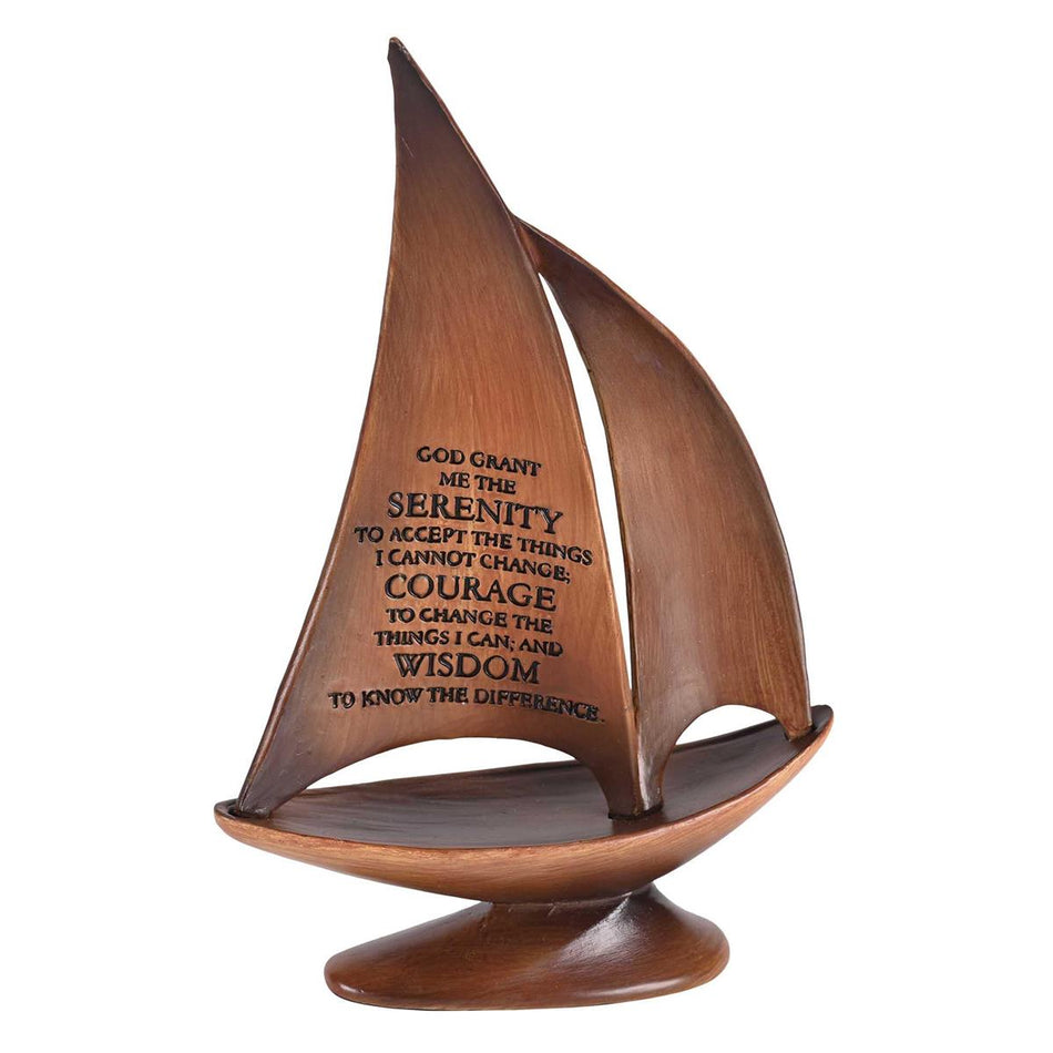 Sailboat Serenity Prayer 8.5H by Dicksons