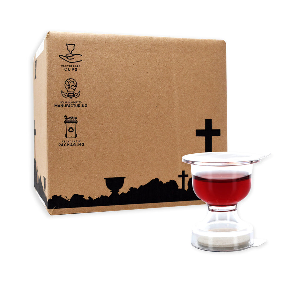 Sacramental Wine and Whole Wheat Wafer Chalice-1200 units