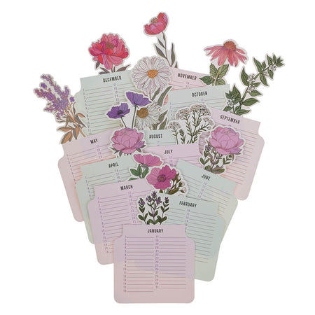 Bloom in His Grace Special Days Calendar - 2 Corinthians 12:9 by Christian Art Gifts, product view 6