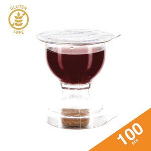 Juice & Gluten-Free Bread Chalice (Pack of 100)