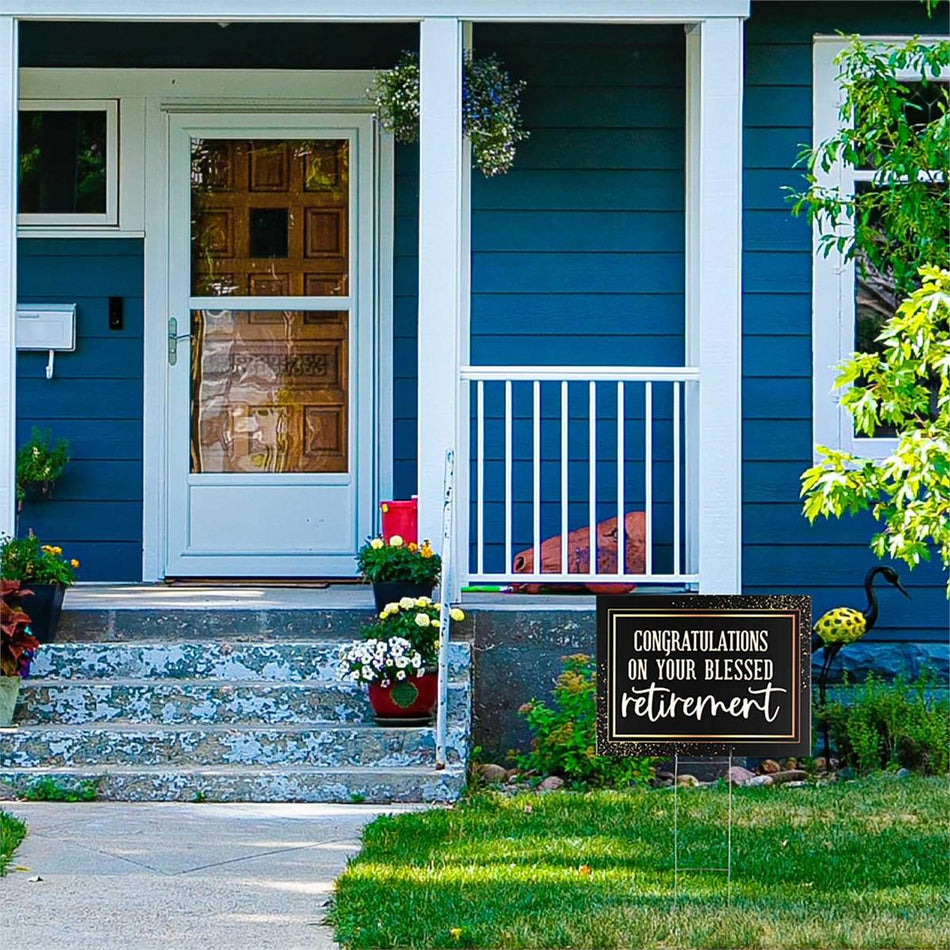 Yard Sign Retirement Congratulations by Dicksons, product view 2