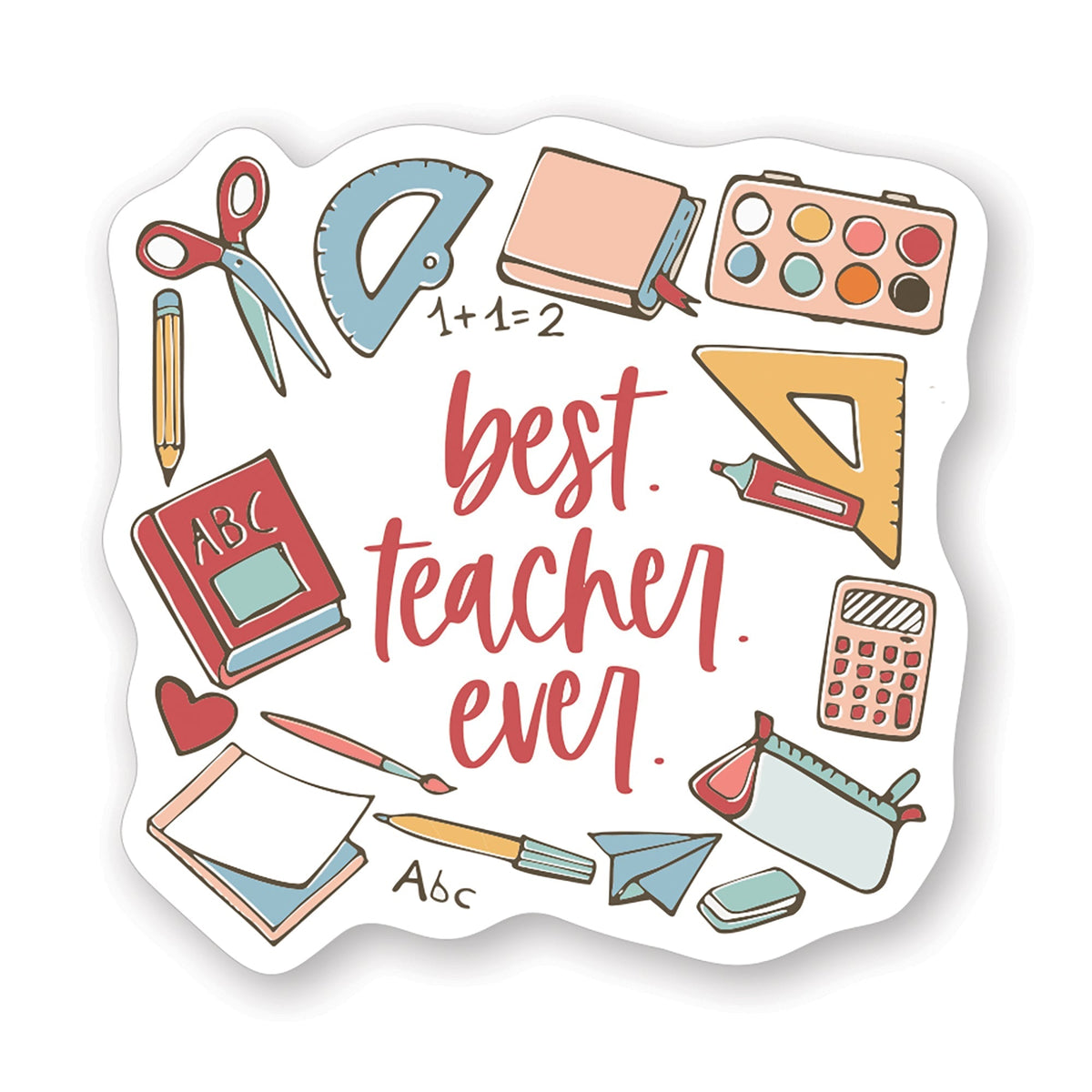 Best Teacher Supplies Stickers by Anchor Christian Distributors