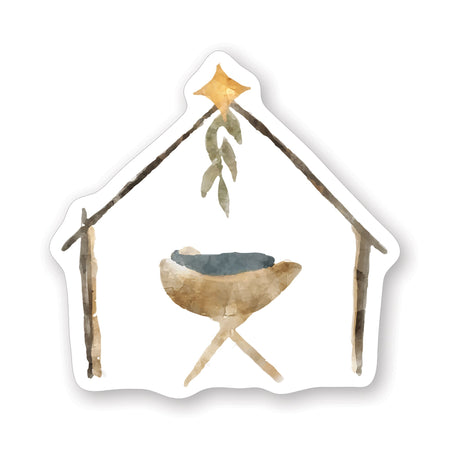 Manger Stable Stickers by Anchor Christian Distributors