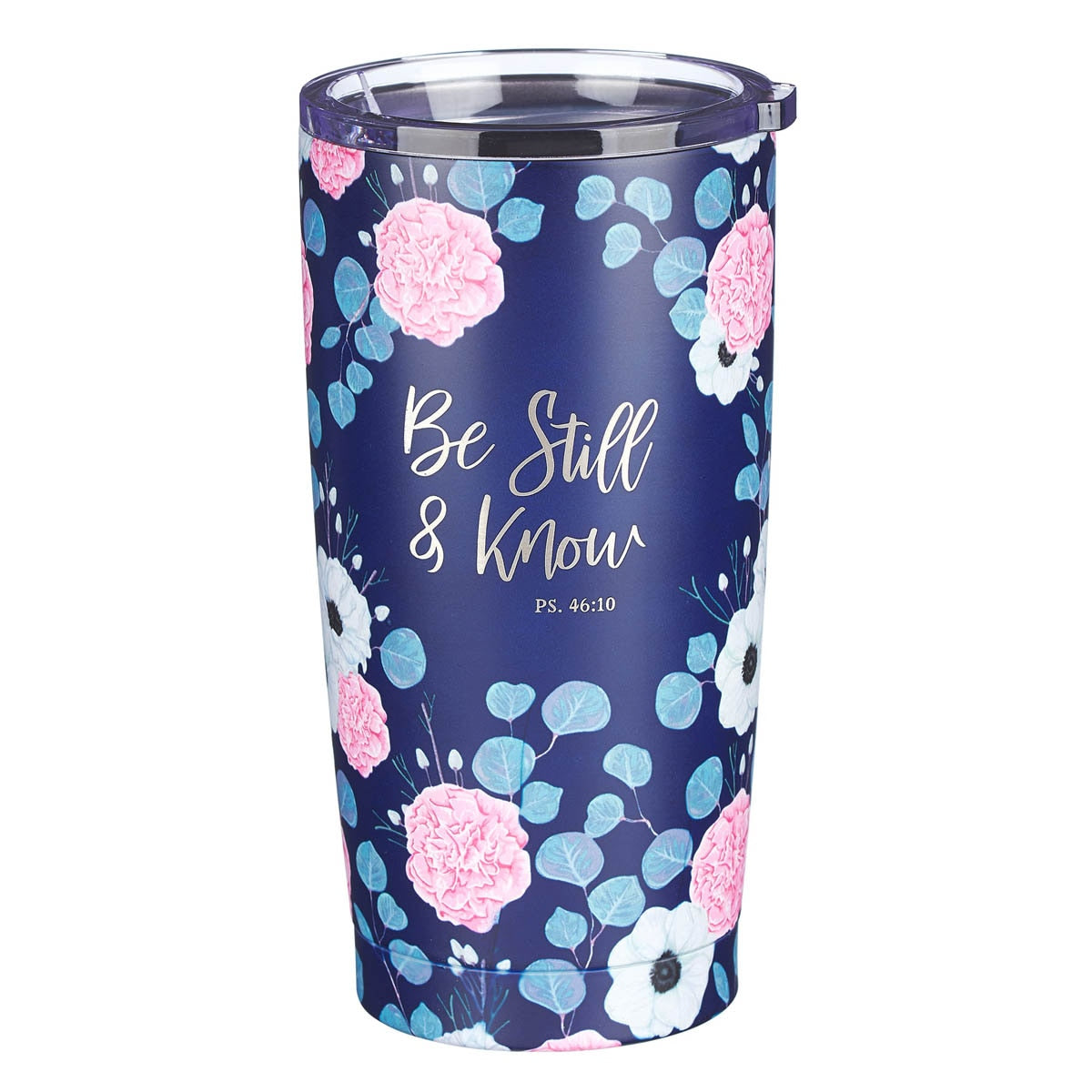 Be Still & Know Stainless Steel Mug - Psalm 46:10 by Christian Art Gifts