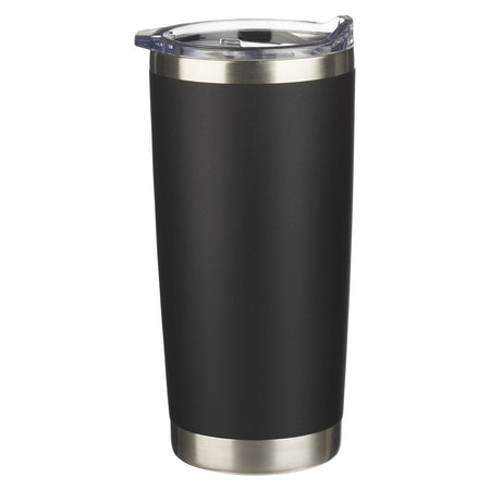 The Plans Black Stainless Steel Travel Tumbler - Jeremiah 29:11 by Christian Art Gifts, product view 3