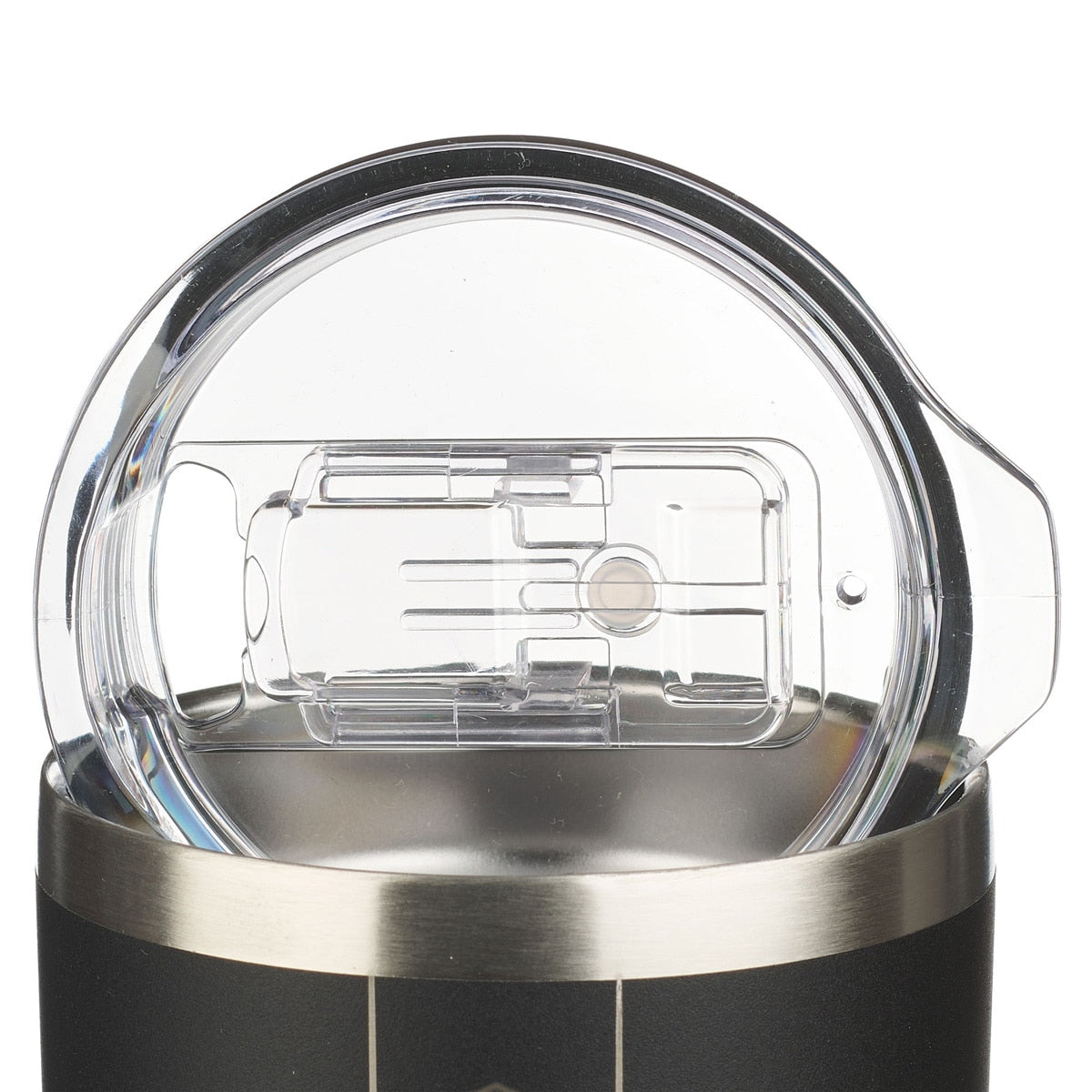 The Plans Black Stainless Steel Travel Tumbler - Jeremiah 29:11 by Christian Art Gifts, product view 2