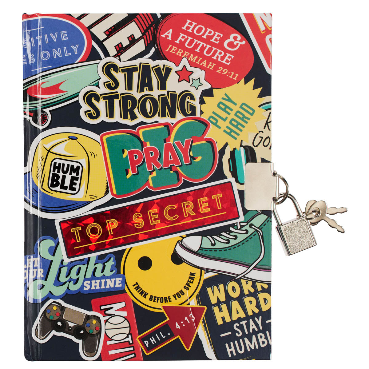 Stay Strong Secret Diary by Christian Art Gifts