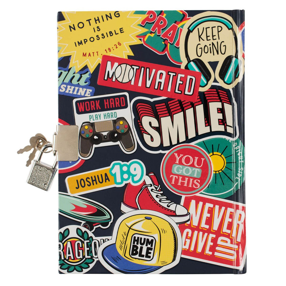 Stay Strong Secret Diary by Christian Art Gifts, product view 2