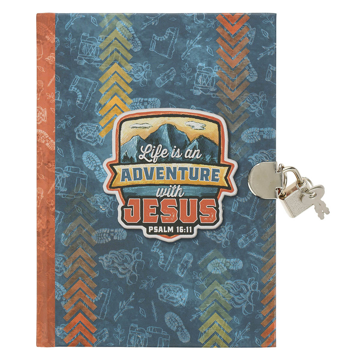 Adventure with Jesus Glow In The Dark Secret Diary - Psalm 16:11 by Christian Art Gifts
