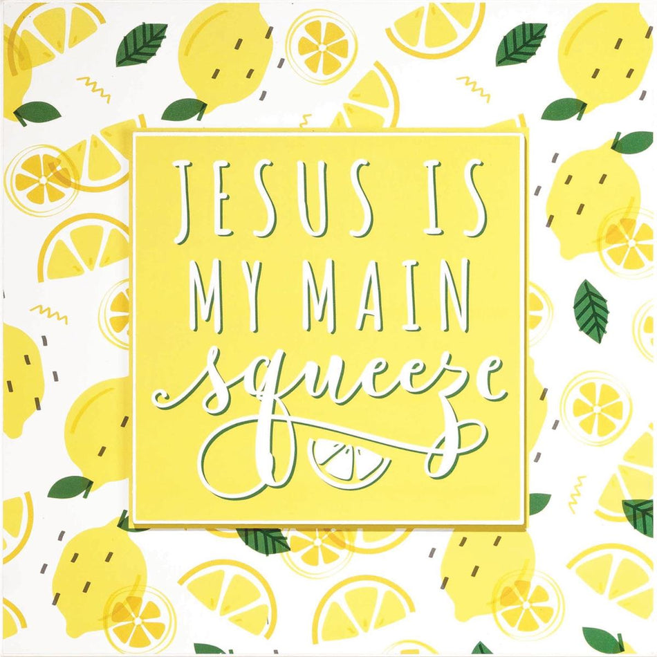 Jesus is My Main Double Layer Plaque by Dicksons