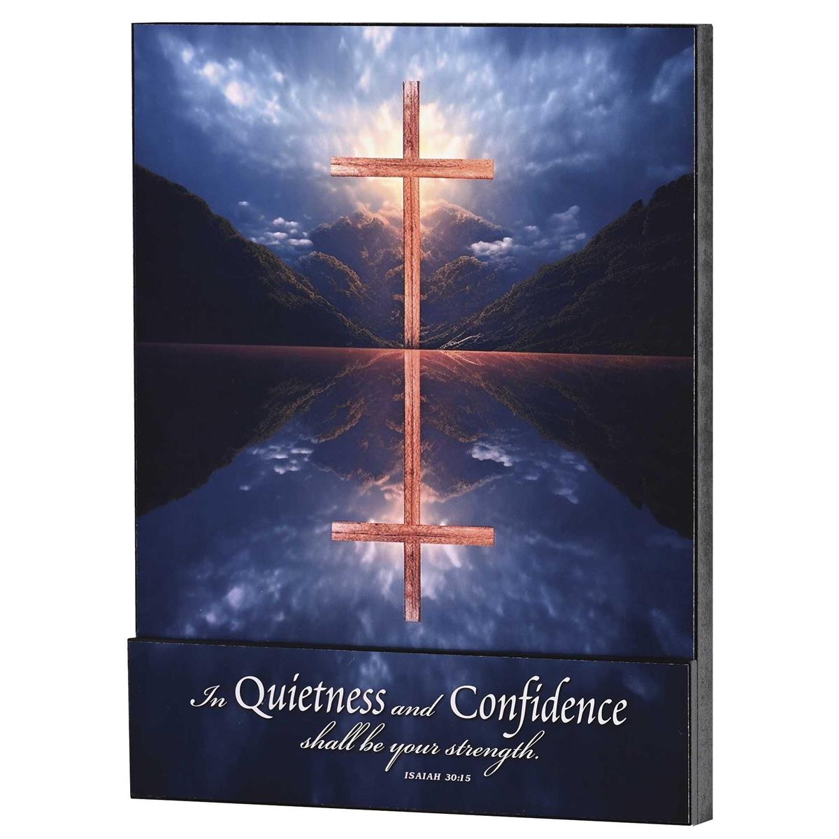 Stacked Wall Plaque In Quiet Confidence by Dicksons