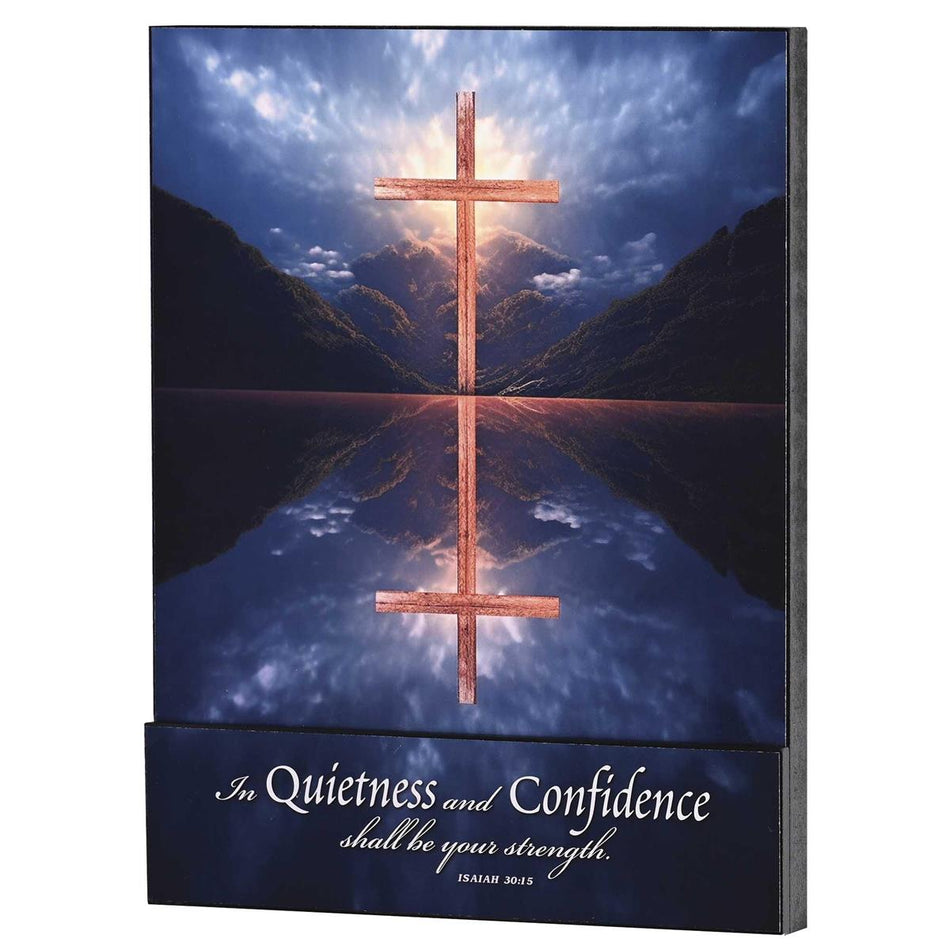 Stacked Wall Plaque In Quiet Confidence by Dicksons