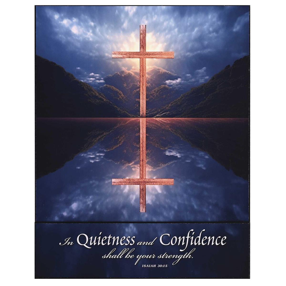 Stacked Wall Plaque In Quiet Confidence by Dicksons, product view 2