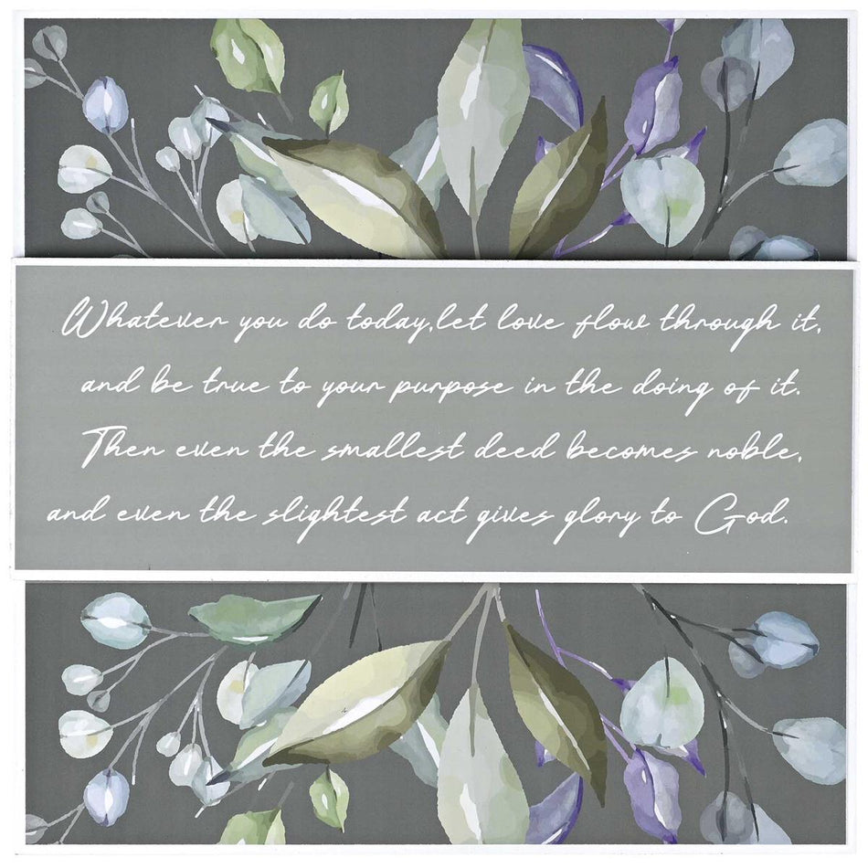 Stacked Wall Plaque Whatever You Do by Dicksons, product view 2