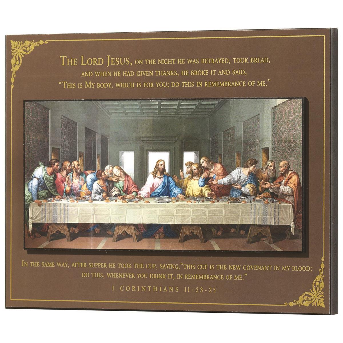 Stacked Wall Plaque The Last Supper by Dicksons