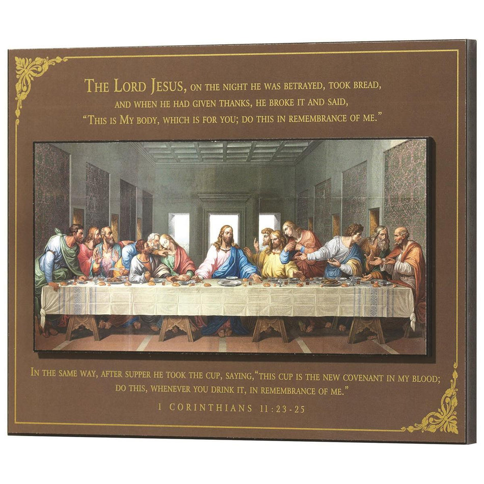 Stacked Wall Plaque The Last Supper by Dicksons
