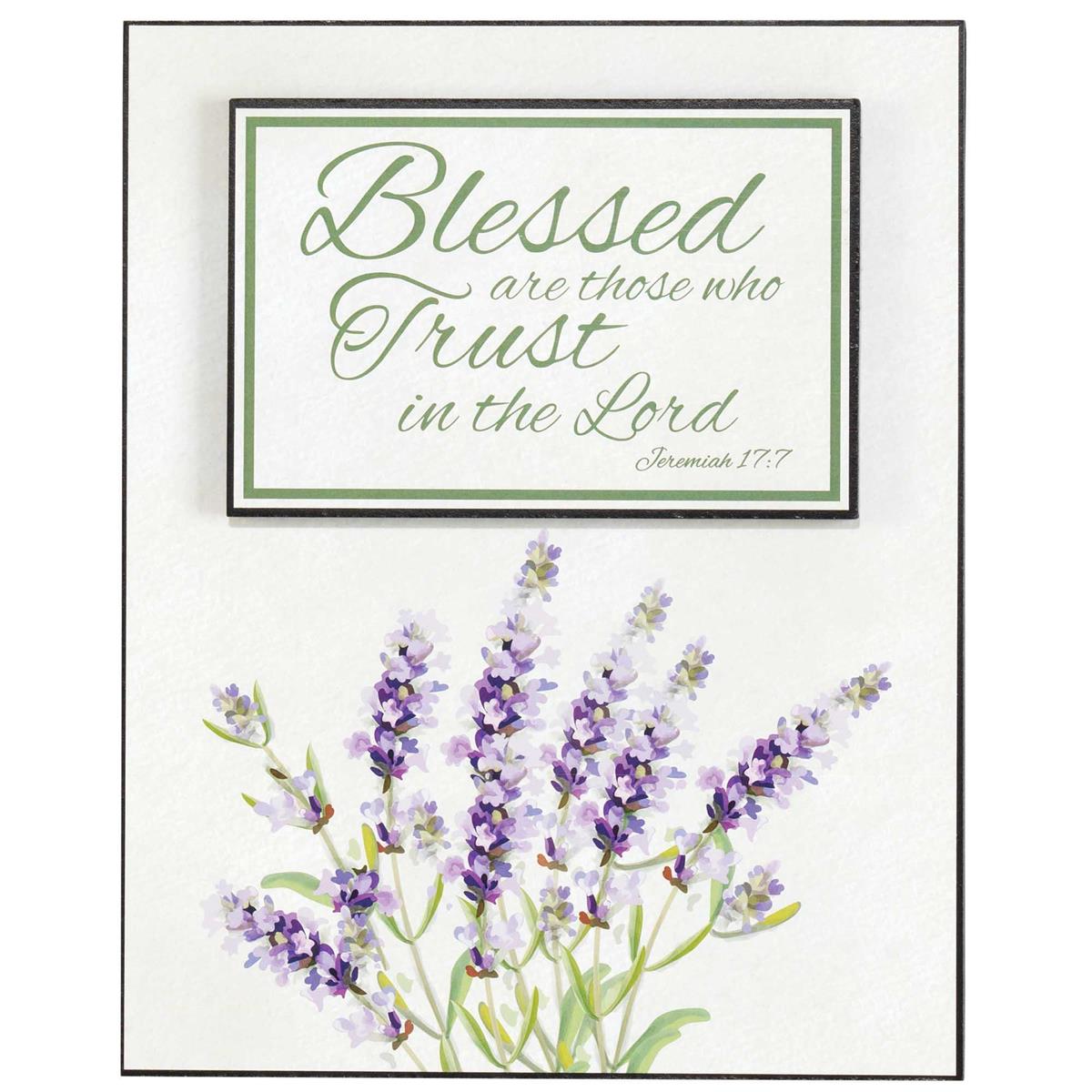 Stacked Wall Plaque Blessed Are Those by Dicksons, product view 2