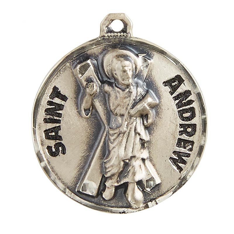 Sterling Patron Saint Andrew Medal