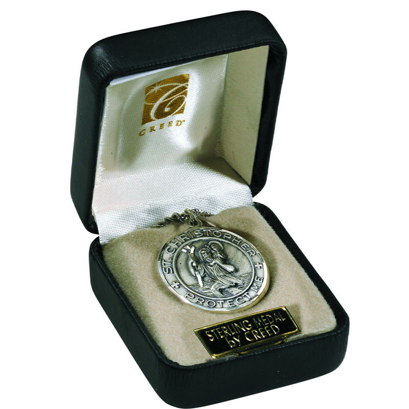 Sterling Silver Medal - Saint Christopher (SS8647)