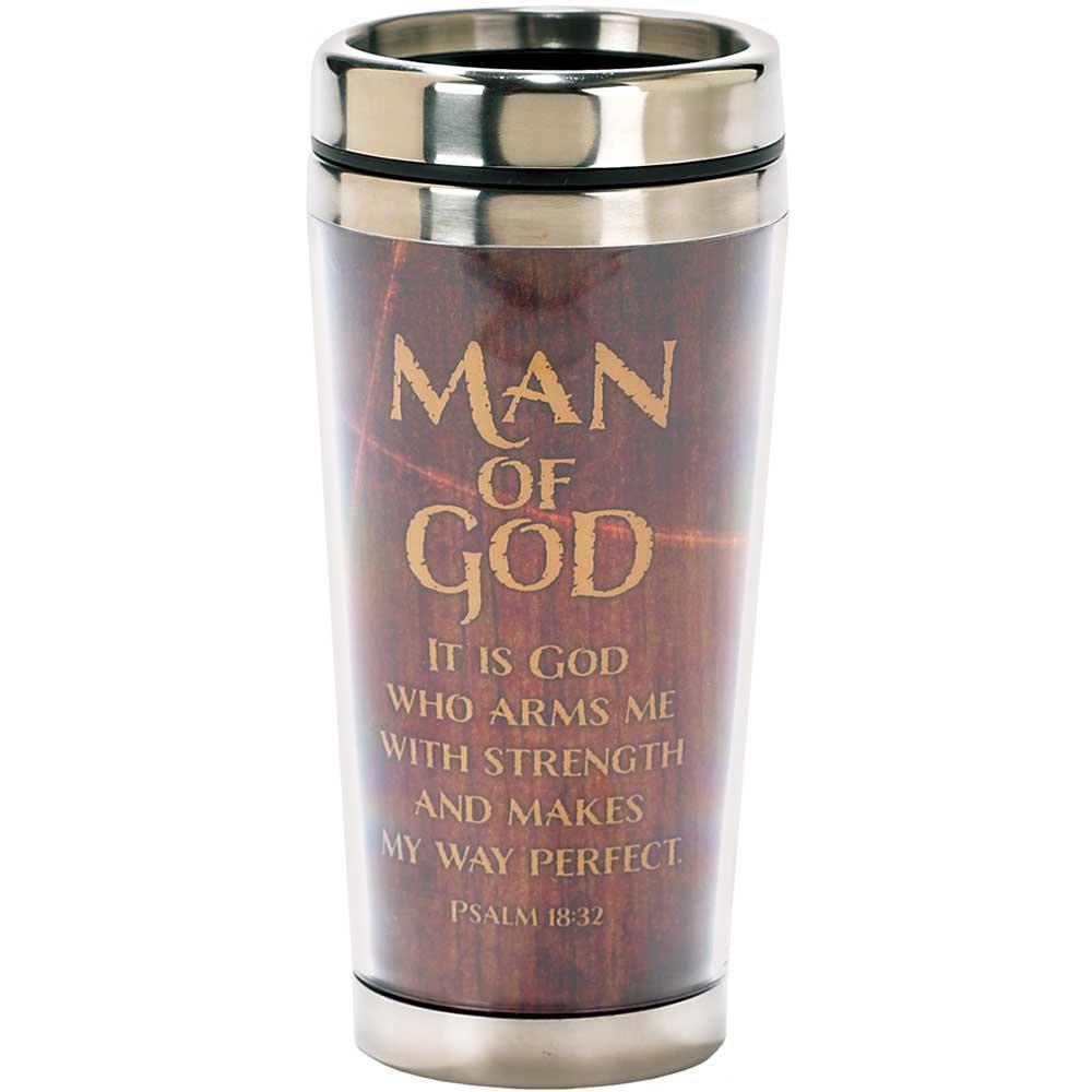 Man Of God Psalm 18:32 Travel Mug by Dicksons