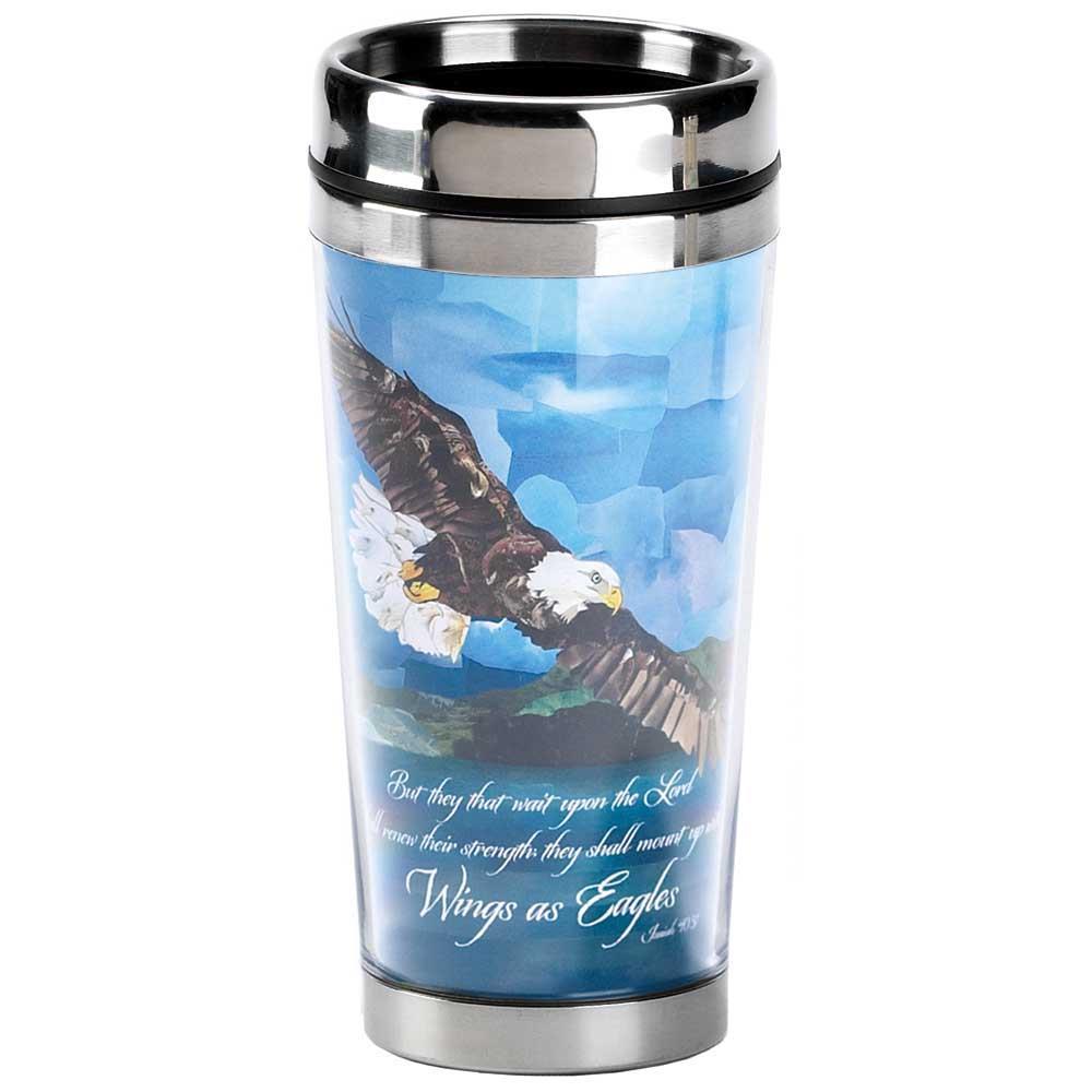 Flying Wings 16 Oz. Stainless Steel Insulated Travel Tumbler Mug by Dicksons