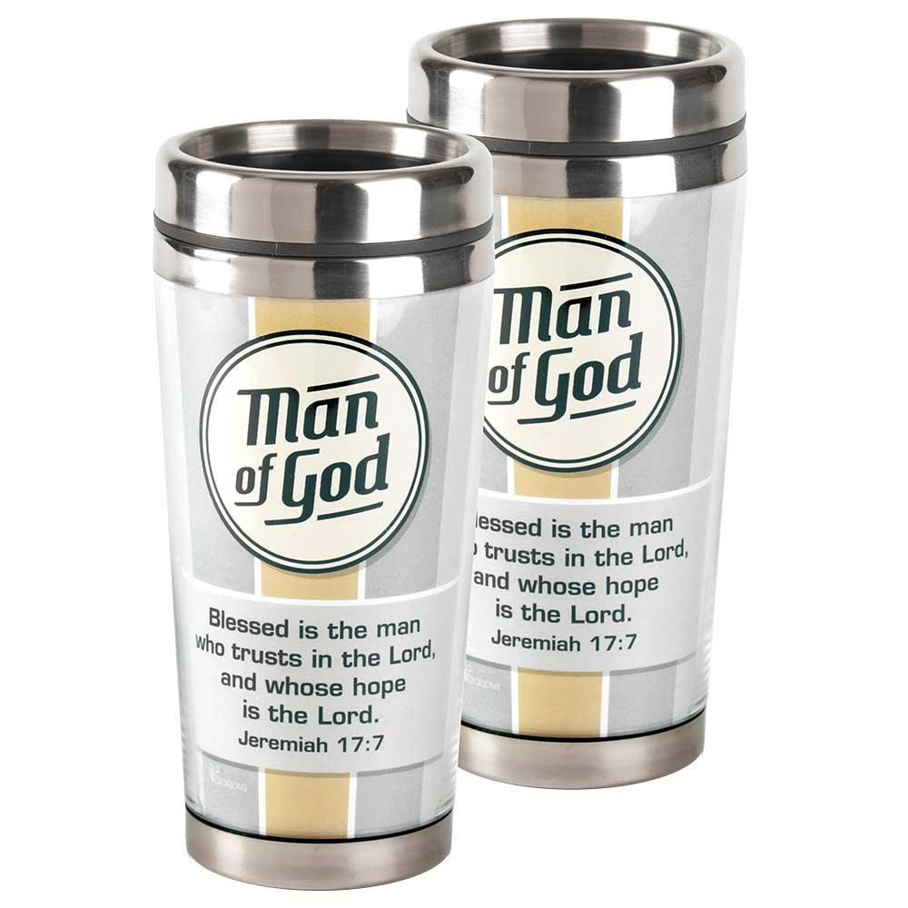 Trav Mug Man of God Blessed Is the Man by Dicksons
